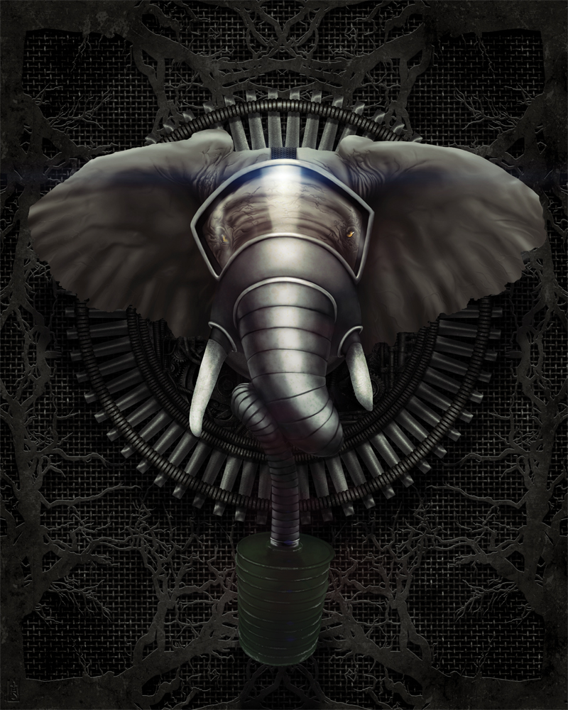 Dieselpunk Elephant